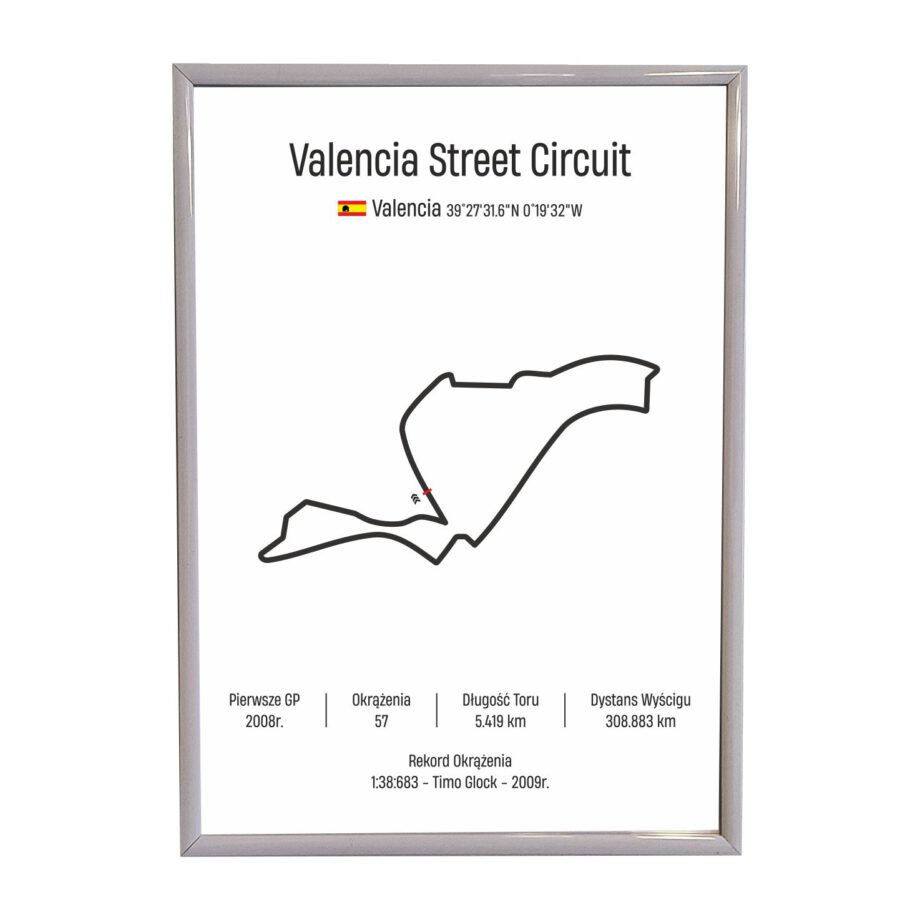Obraz F1 Race Track - Valencia