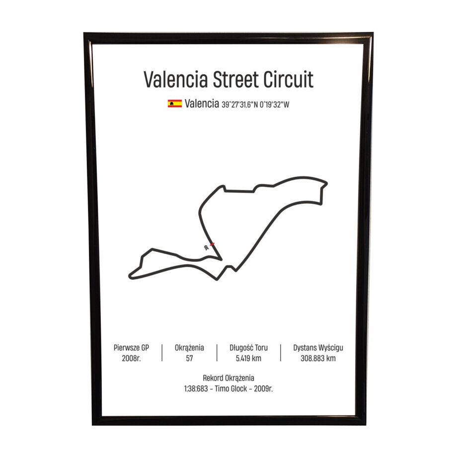 Obraz F1 Race Track - Valencia