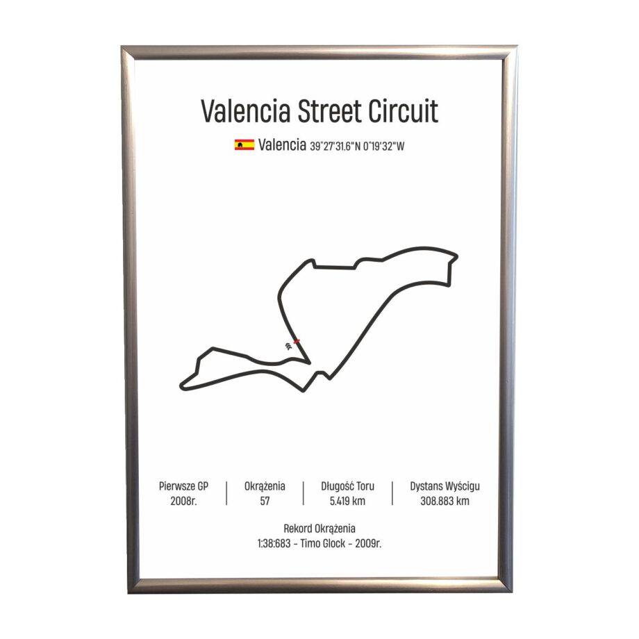 Obraz F1 Race Track - Valencia
